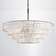 Eicho 4/5-Tier Glass Round Chandelier