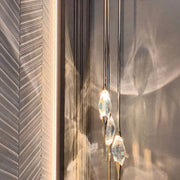 Glow 3 Light Crystal Chandelier
