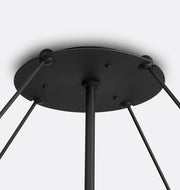Solace Glass Round Chandelier 48''