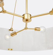 Solace Glass Round Chandelier 48''
