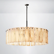 Elamette Alabaster Round Chandelier 48
