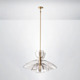Bloom Clear Glass Cloche Grand Pendant