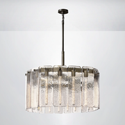 Elamette Glass Round Chandelier 36