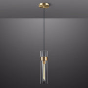 Glass Tube Pendant Light