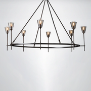 Lark Round Chandelier 58
