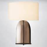 Bloom Amber Glass Table Lamp