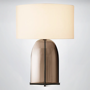 Bloom Amber Glass Table Lamp