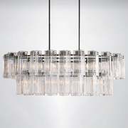 Clarity Oval Chandelier 51''63''72''