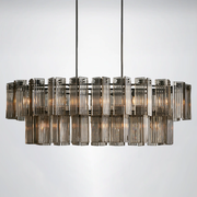 Clarity Oval Chandelier 51''63''72''