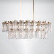 Clarity Oval Chandelier 51''63''72''