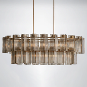 Clarity Oval Chandelier 51''63''72''