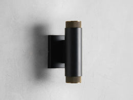 Spotlight 2-Light Outdoor Wall Sconce