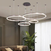 Kora Multi Rings Brown Chandelier