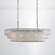 Eicho Glass Oval Chandelier