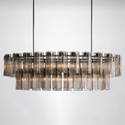 Clarity Oval Chandelier 51''63''72''