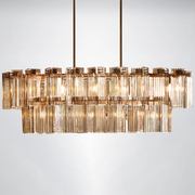 Clarity Oval Chandelier 51''63''72''