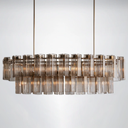 Clarity Oval Chandelier 51''63''72''