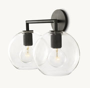 Utitaire Globe Double Wall Sconce