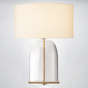 Bloom Clear Glass Table Lamp
