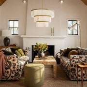 Alabaster 3 Tier Chandelier