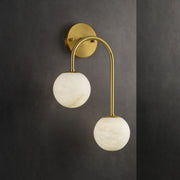 Alabaster Glo Modern Wall Sconce
