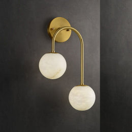 Alabaster Glo Modern Wall Sconce