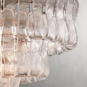 Amor Glass Oval Chandelier 54