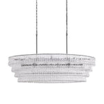 Amor Glass Oval Chandelier 54