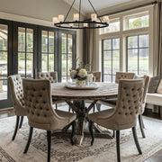 Fusion 10 Light Chandelier Alabaster
