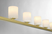 Fusion 7 Light Chandelier Alabaster