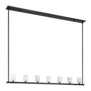 Fusion 7 Light Chandelier Alabaster