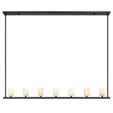 Fusion 7 Light Chandelier Alabaster