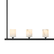 Fusion 7 Light Chandelier Alabaster