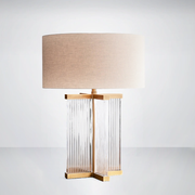 Clarity Glass Table Lamp