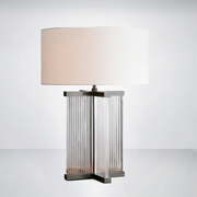 Clarity Glass Table Lamp
