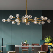 Kristing Clear Crystal Round Chandelier D72