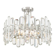 Bolton 4 Light Semi Flush Mount