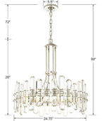 Bolton 8 Light Chandelier
