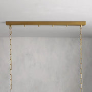Gagle Glass Linear Chandelier