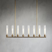 Gagle Glass Linear Chandelier