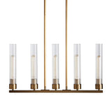 Gagle Glass Linear Chandelier