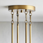 Gagle Glass Round Chandelier