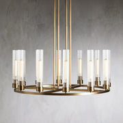 Gagle Glass Round Chandelier