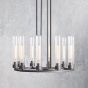Gagle Glass Round Chandelier