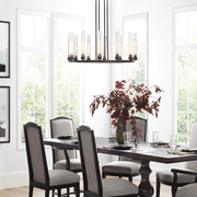 Gagle Glass Round Chandelier