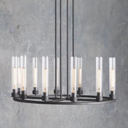 Gagle Glass Round Chandelier