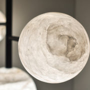 Carol Sphere Delight-Modern Artistic Alabaster Chandelier Light