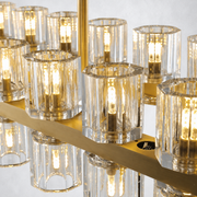 Arcanie Crystal Rectangular Chandelier 54