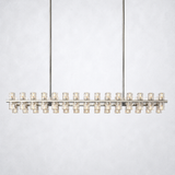 Arcanie Crystal Rectangular Chandelier 54