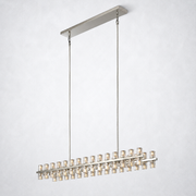 Arcanie Crystal Rectangular Chandelier 54